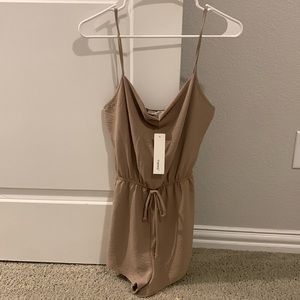 Cute blush pink boutique romper